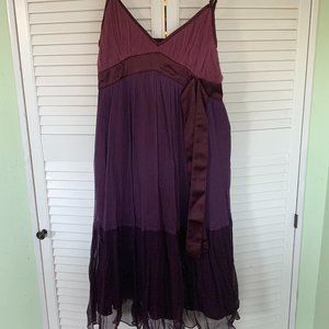 Purple Cocktail Dress Size Small